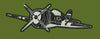 Airplane Embroidery Design