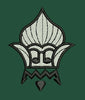 White Crown Embroidery Design