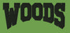 Stylized Woods Lettering Embroidery Design
