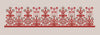 Alternating Floral Star Border Embroidery Design