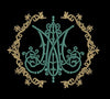 Stylized Art Embroidery Design