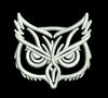 White Owl Embroidery Design