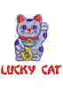 Lucky Cat Baby Embroidery Design