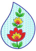 Leaf Art Embroidery Design