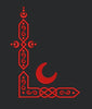 Border Moon Embroidery Design