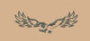 Brown Eagle Wings Embroidery Design