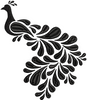 Peacock Embroidery Design