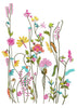 Flower Garden Embroidery Design