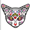 Cat Face Embroidery Design