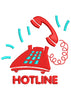 Hotline Embroidery Design