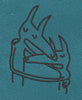 Embracing Canine Figures Embroidery Design