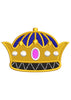 Crown With Diamond Embroidery Design