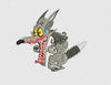 Wolf Embroidery Design