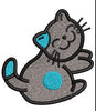 Cat Embroidery Design