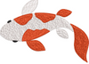 Fish Embroidery Design