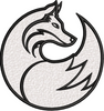 Wolf Embroidery Design