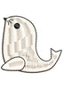 Baby Seal Embroidery Design
