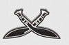 Dagger Embroidery Design