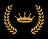 Stylized Crown Embroidery Design
