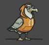 Cool Bird Embroidery Design