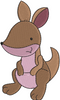 Kangaroo Embroidery Design