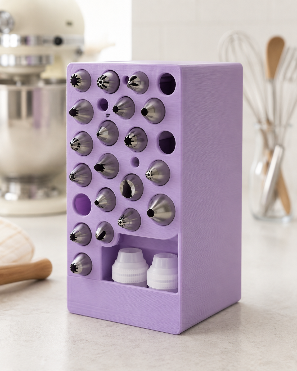 Tips Small Parts Storage Box Print STL File