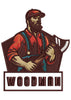Woodman Embroidery Design