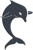 Dolphin Embroidery Design