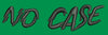 Stylized Text No Case Embroidery Design