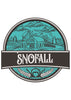 Snowfall Embroidery Design