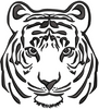 Tiger Embroidery Design