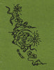 Celestial Clouds Black Line Art Embroidery Design