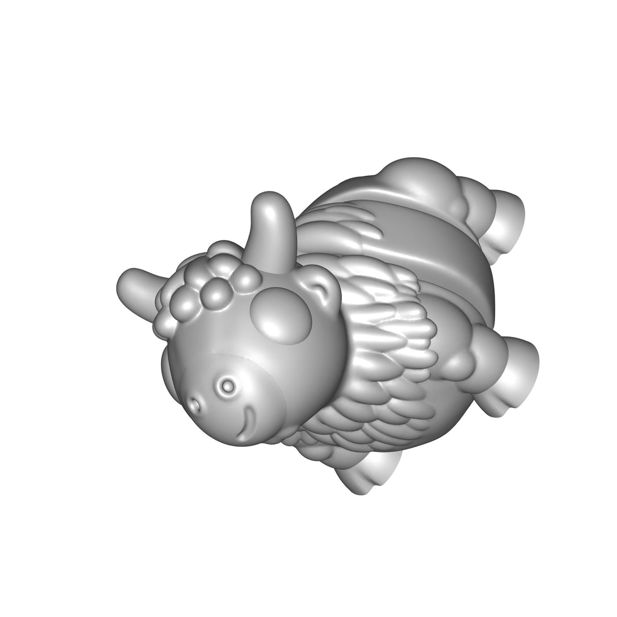 Bison Figurine Print STL File