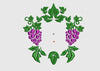 Grapes Embroidery Design