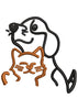 Dog Puppy Embroidery Design