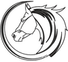 Horse Embroidery Design
