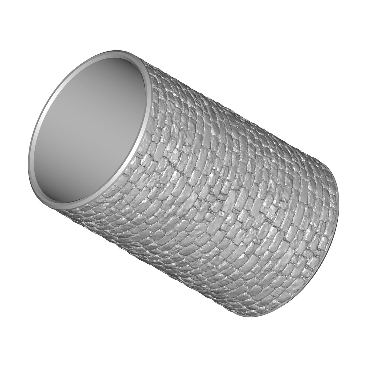 Round Stone Texture Pen Holder Print STL File