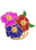 G Flower Embroidery Design