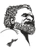 Aboriginal Man Embroidery Design