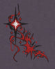 Cyber Star Tattoo Embroidery Design