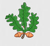 Orange Embroidery Design