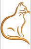 Cat Embroidery Design