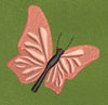 Peach Flutter Wing Embroidery Design