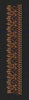 Copper Vine Metallic Leaf Border Embroidery Design
