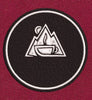 Mountain Coffee Black & White Embroidery Design