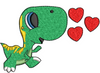 Dinosaur Embroidery Design