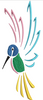 Hummingbird Embroidery Design