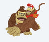 Monkey Embroidery Design