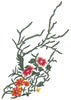 Thorn Flower Embroidery Design