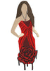Queen Vampire Embroidery Design
